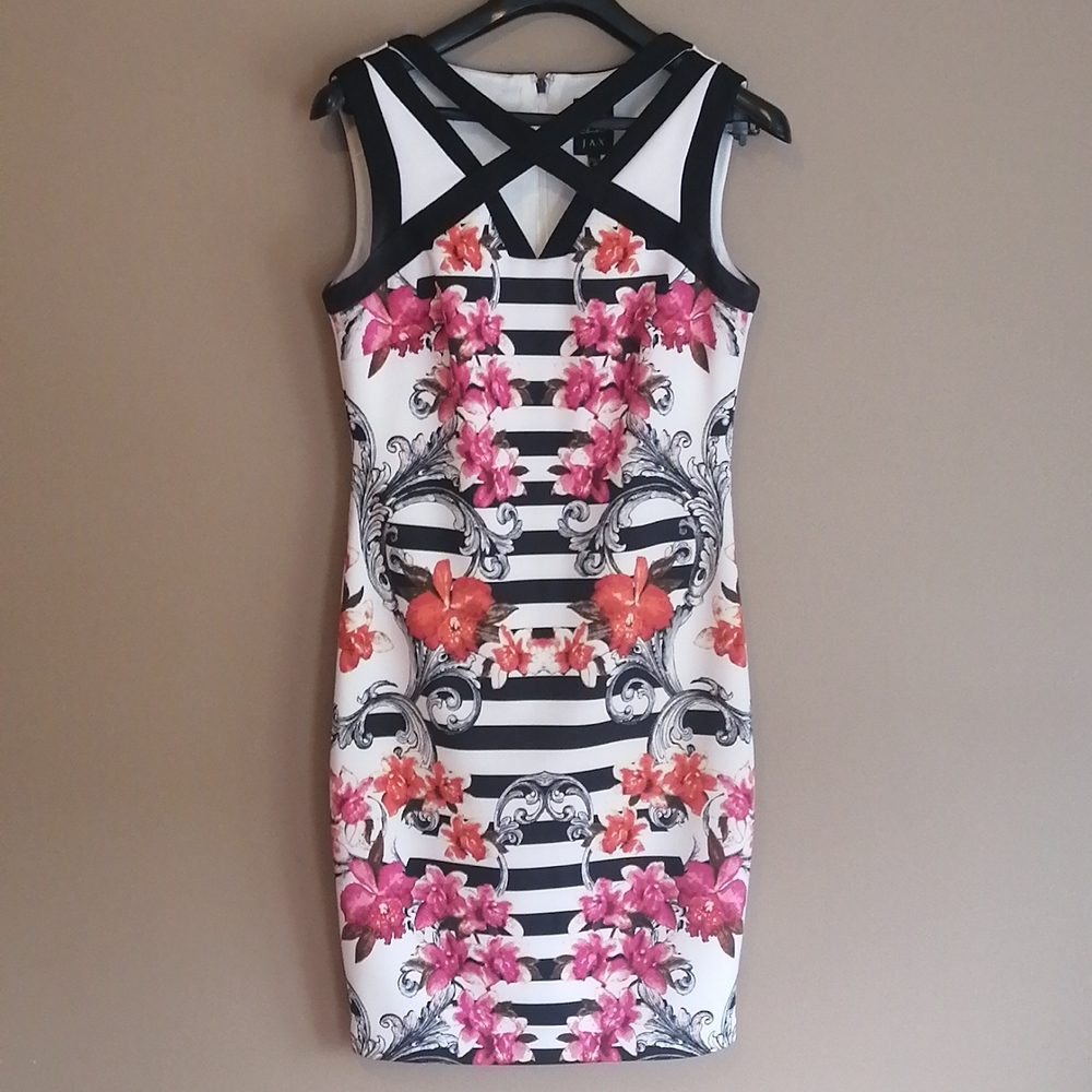 Nordstrom Jax sheath dress, sleeveless, sz 10